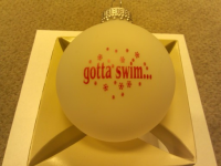 "gotta swim..." Christmas Ornament